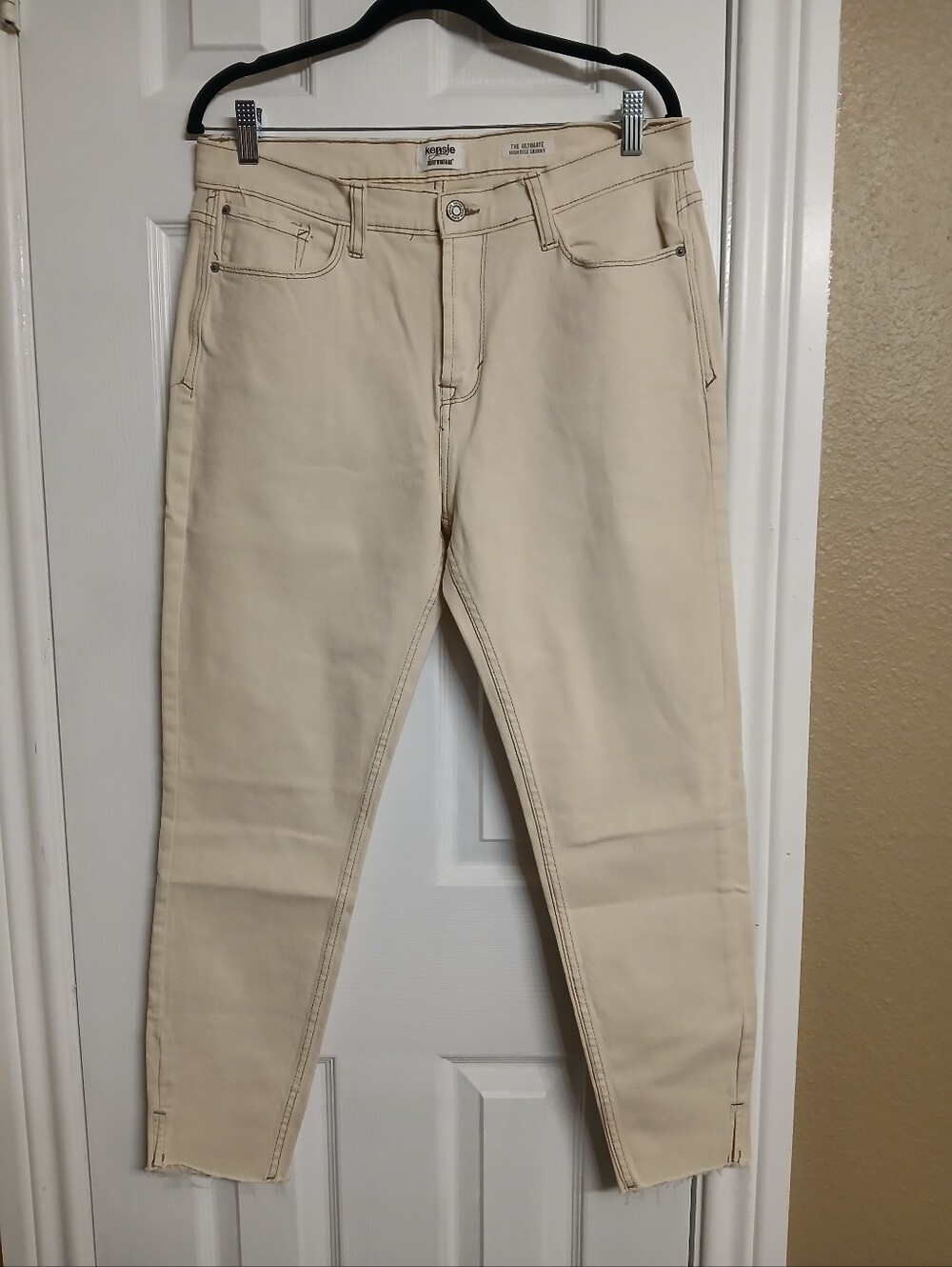 🖤KENSIE JEANS True Vintage Cream Ankle Skinny Jeans - SIZE 10/30